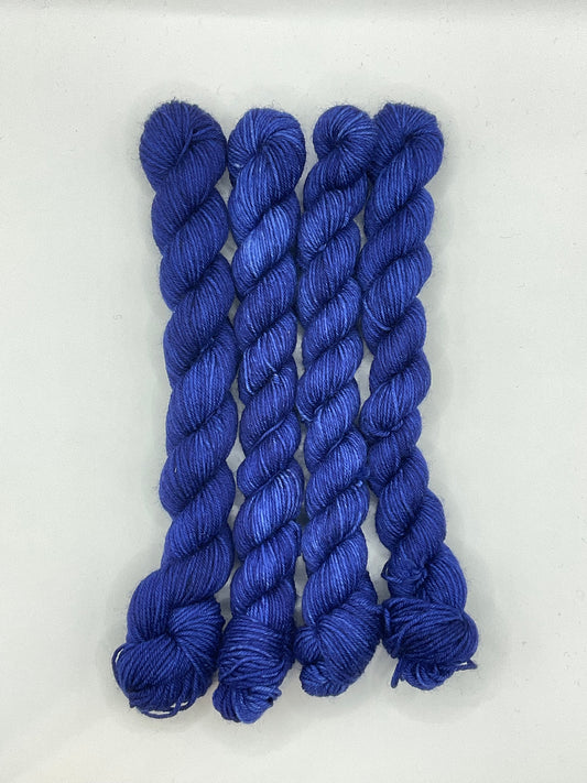 Mini Indigo Fingering Skein