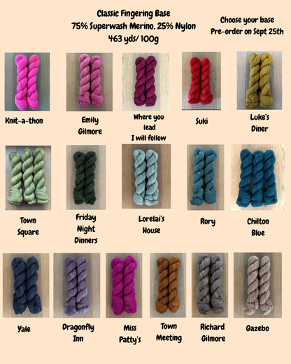 Stars Hollow Fingering Yarn