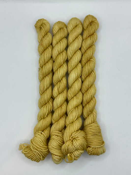 Mini Straw Fingering Skein