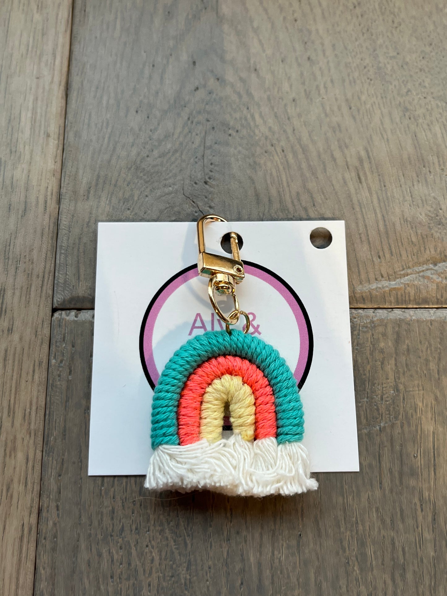 Aly & Co. Rainbow Bag Charm