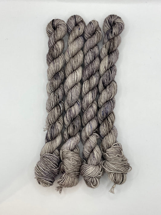 Mini Oatmeal Raisin Fingering  Skein