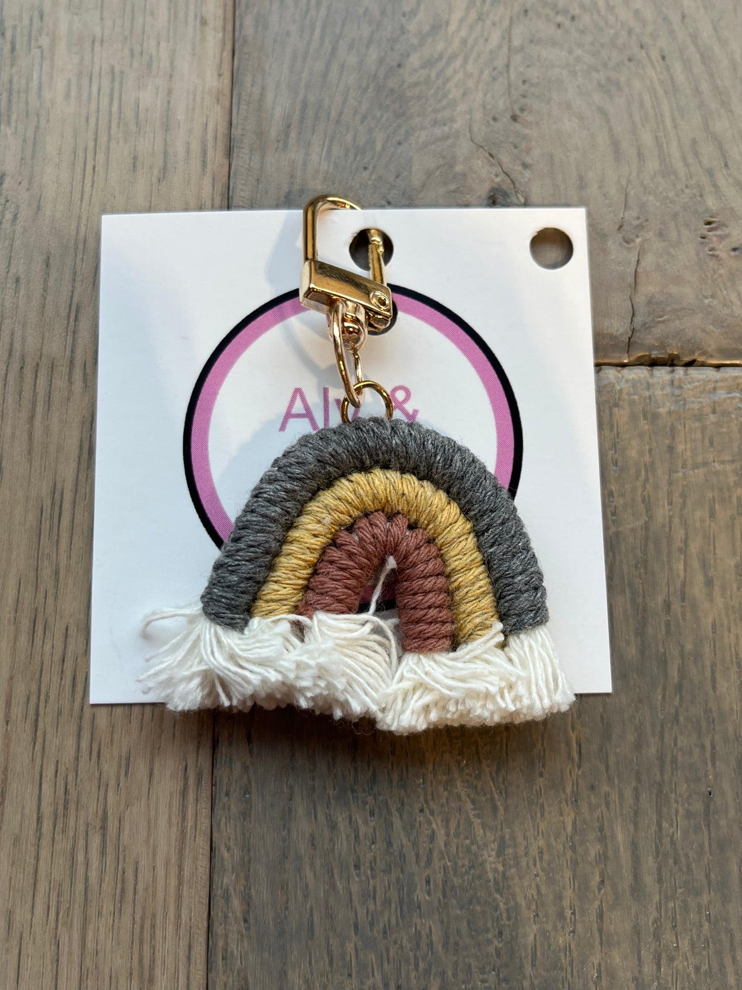 Aly & Co. Rainbow Bag Charm