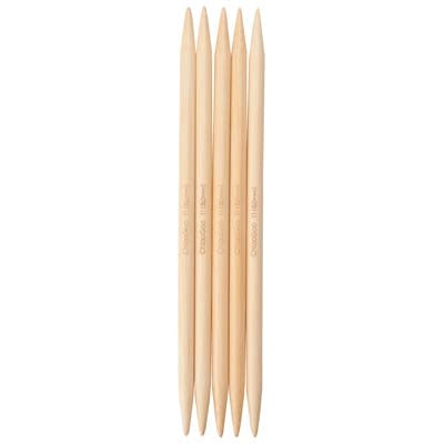 Chiaogoo Bamboo Natural 6" DPN