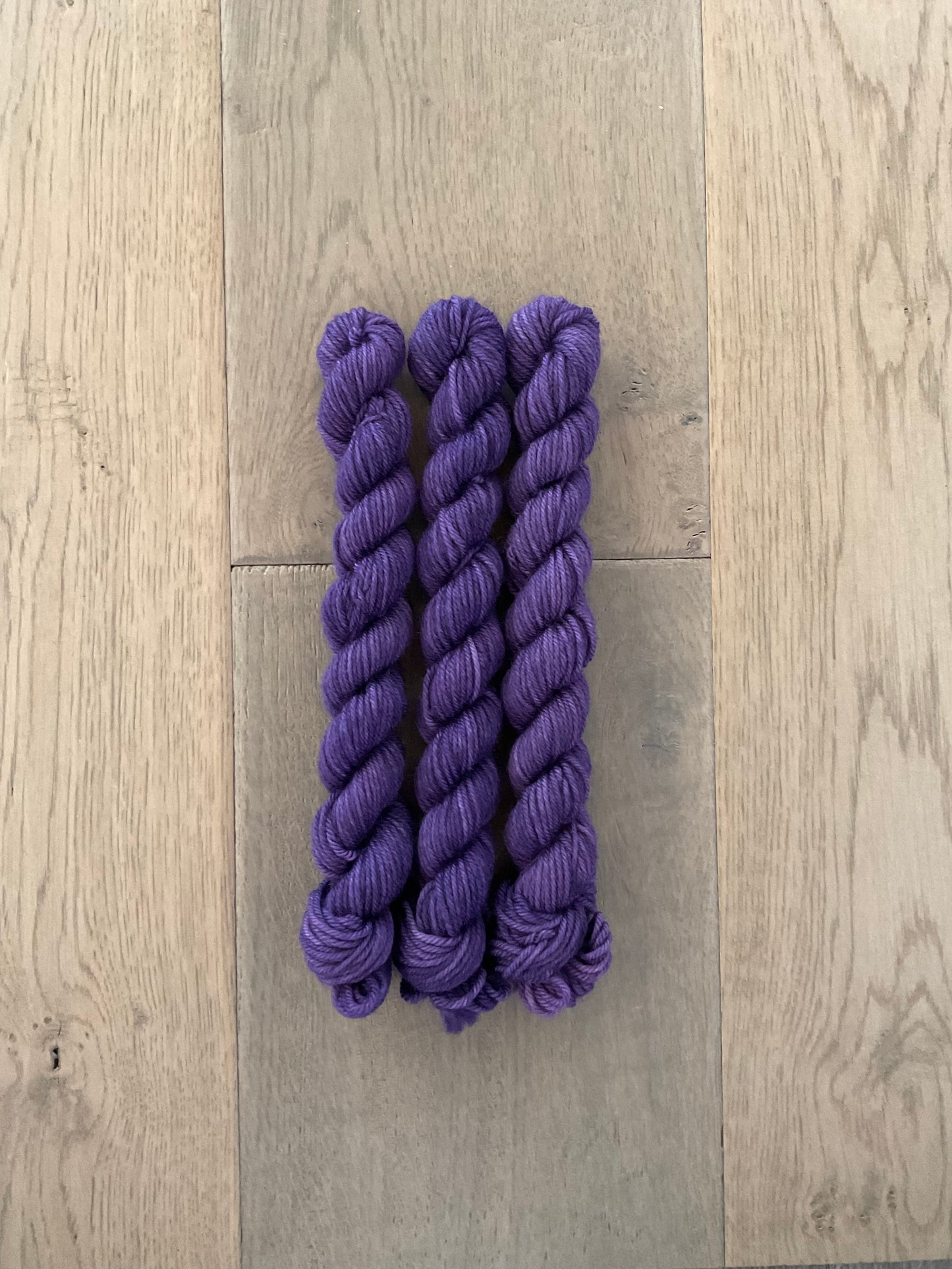 Mini DK Eggplant Skein