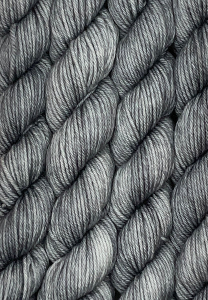 Mini Grey Fingering Skein