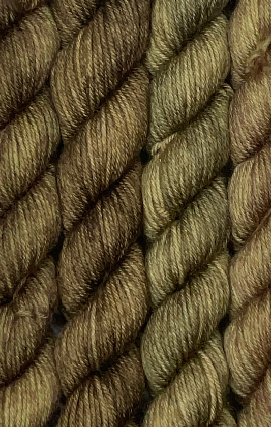 Mini Toffee Fingering Skein
