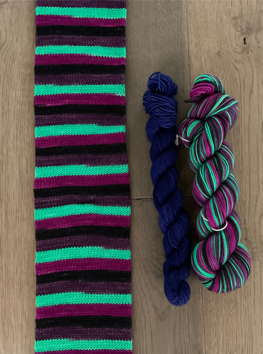 Frankie Fingering Self-Striping Sock Set