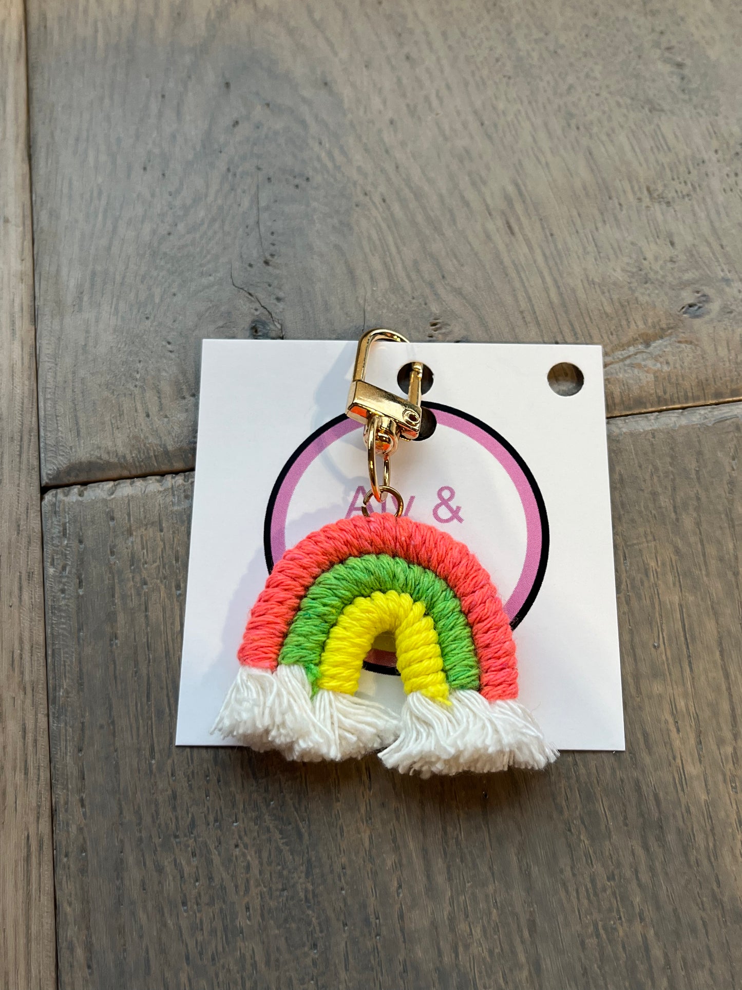 Aly & Co. Rainbow Bag Charm