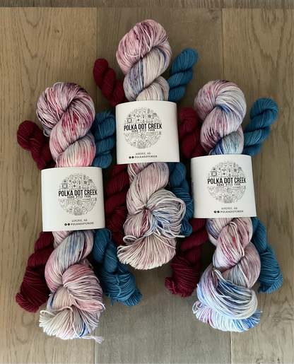 Jolly July Fingering Sock Set
