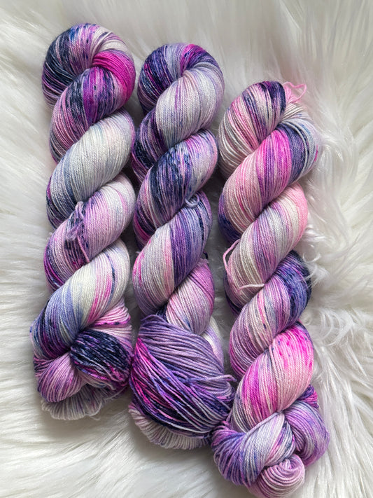 MMF Unicorn Spit on Fingering Skein