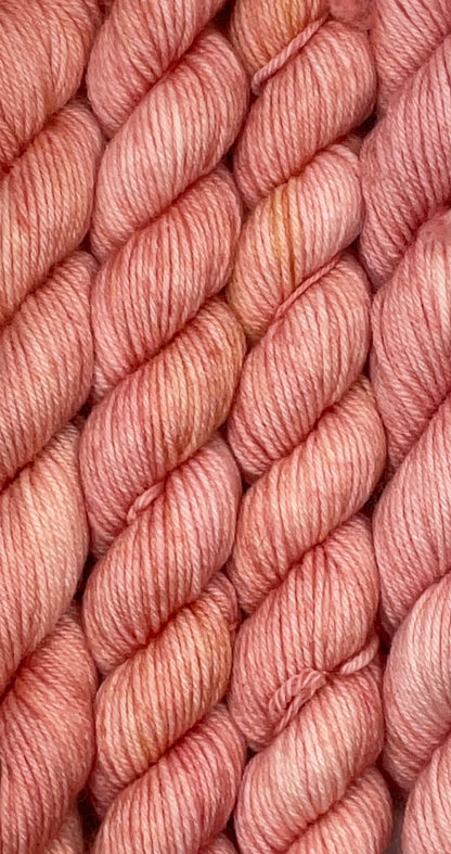 Mini Coral Fingering Skein