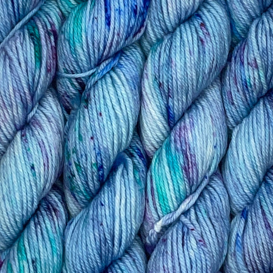 Mini I Smell Snow Fingering Skein