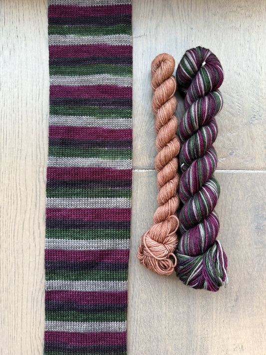 "Bathtubs are medieval filth cauldrons..PASS" Fingering self striping sock set