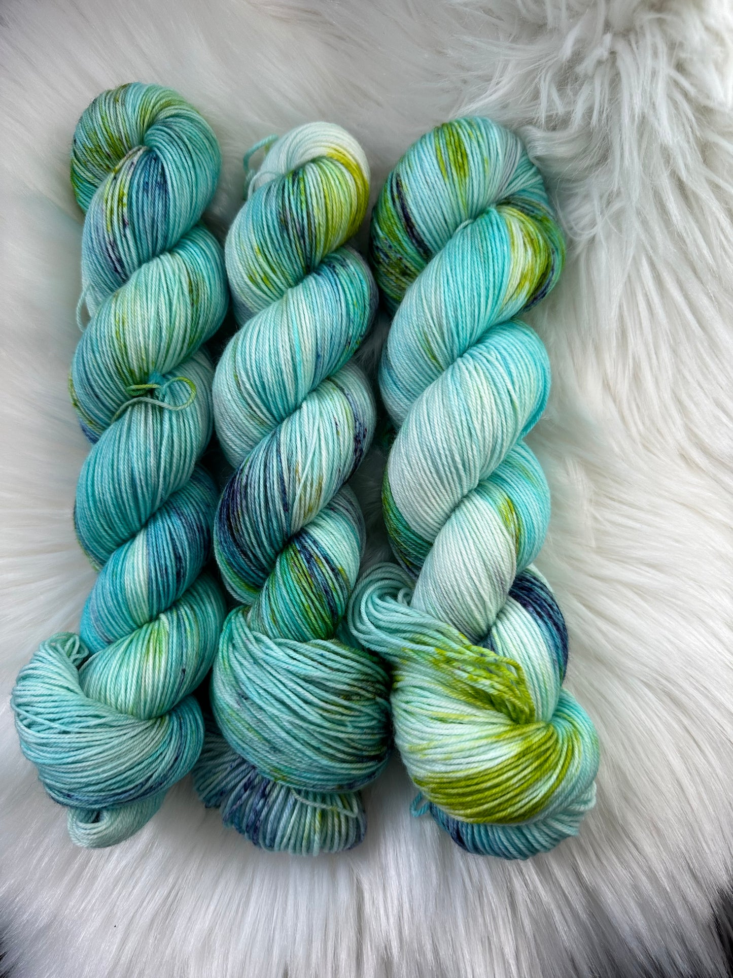 MMF Sea Sheep on Fingering Skein