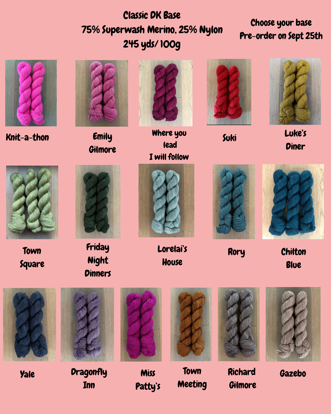 Stars Hollow DK Yarn