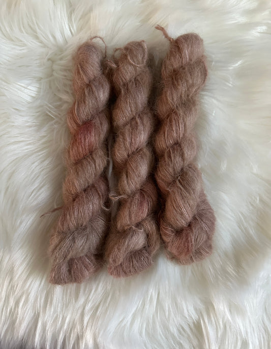 MMF Baby Reindeer Suri Alpaca Silk Skein