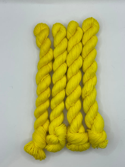 Mini Sunshine Fingering Skein