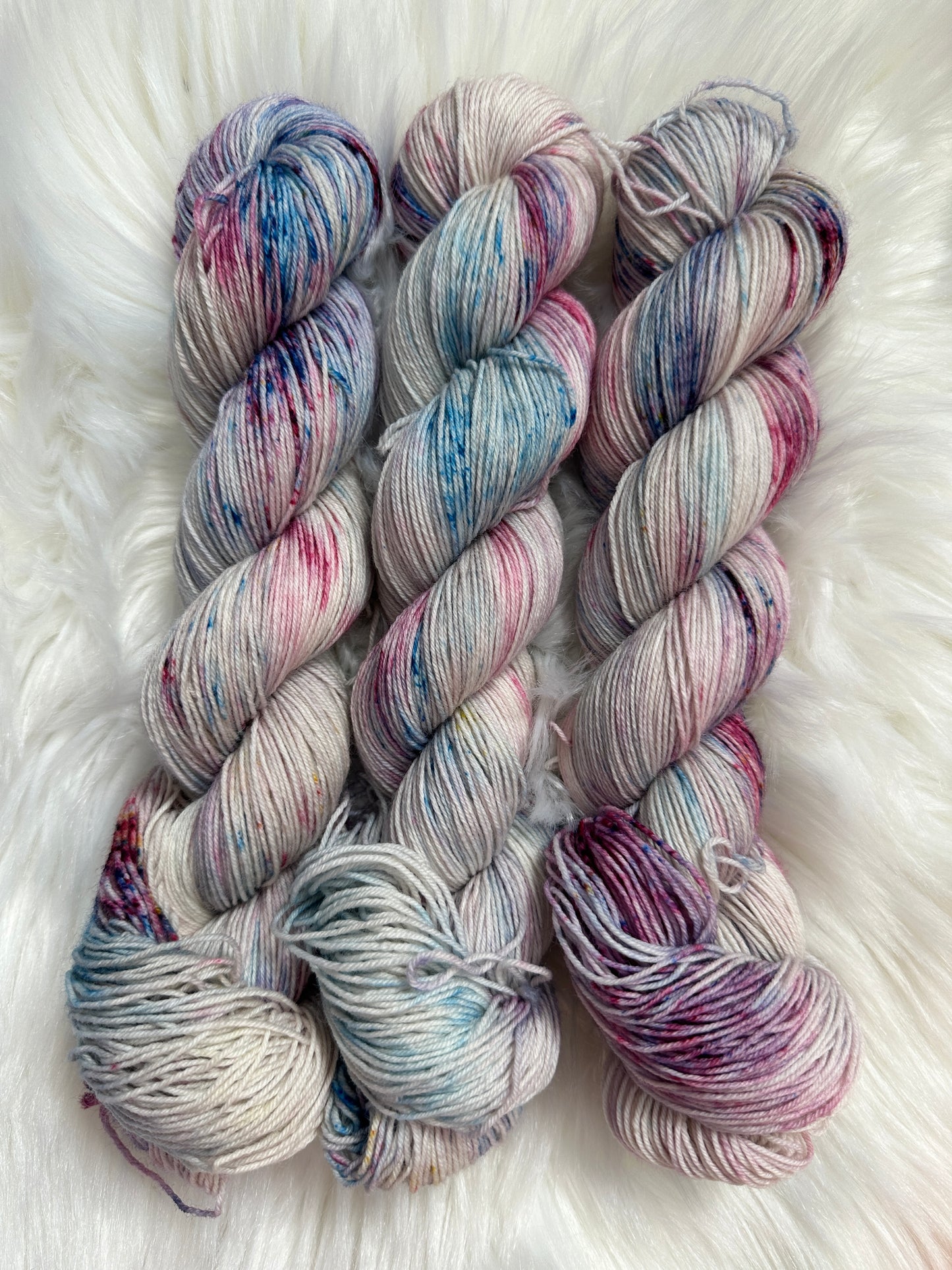 MMF Berry Delightful on Fingering Skein