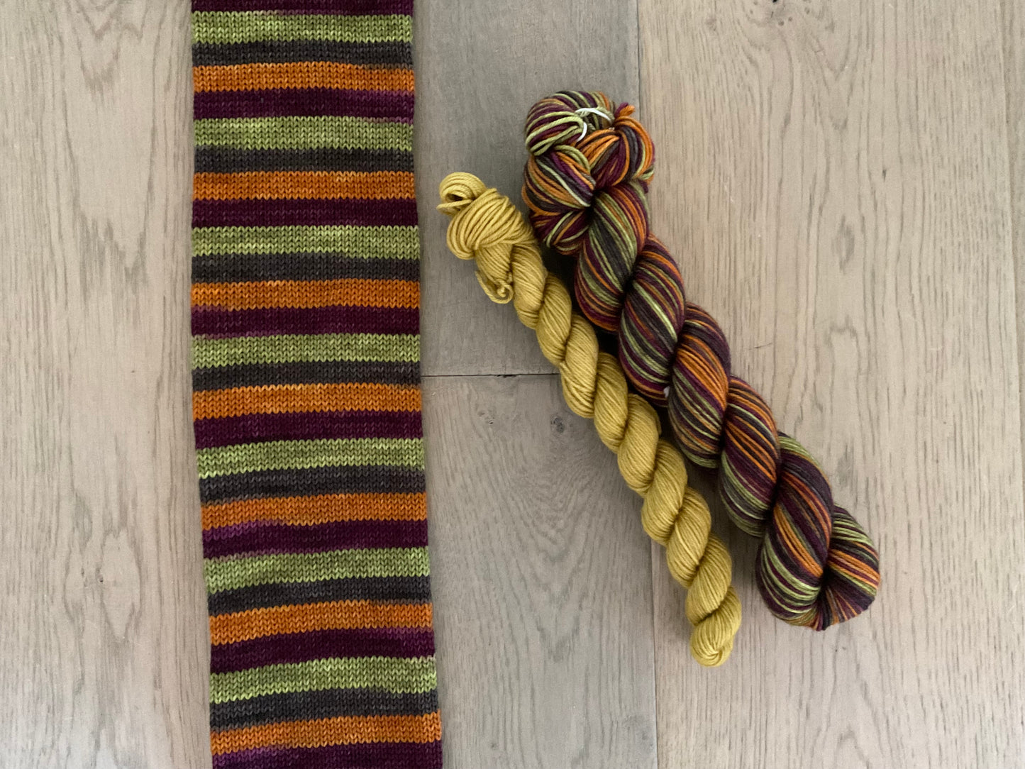 Gourdgeous Fingering Self-Striping Sock Set