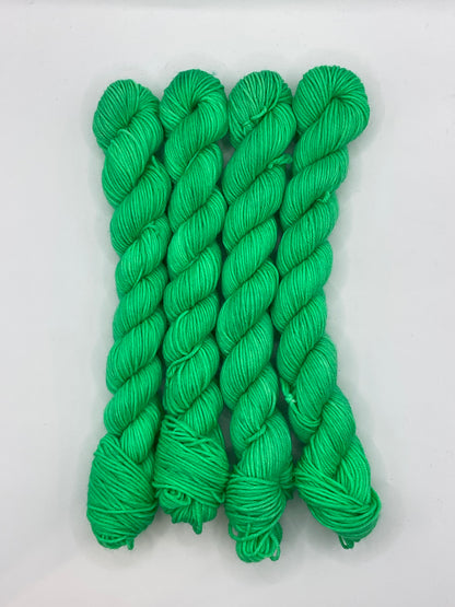 Mini Spearmint Fingering Skein