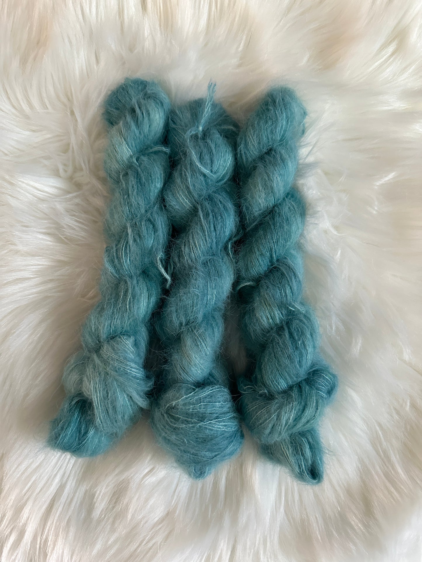 MMF Spruce  Suri Alpaca Silk Skein