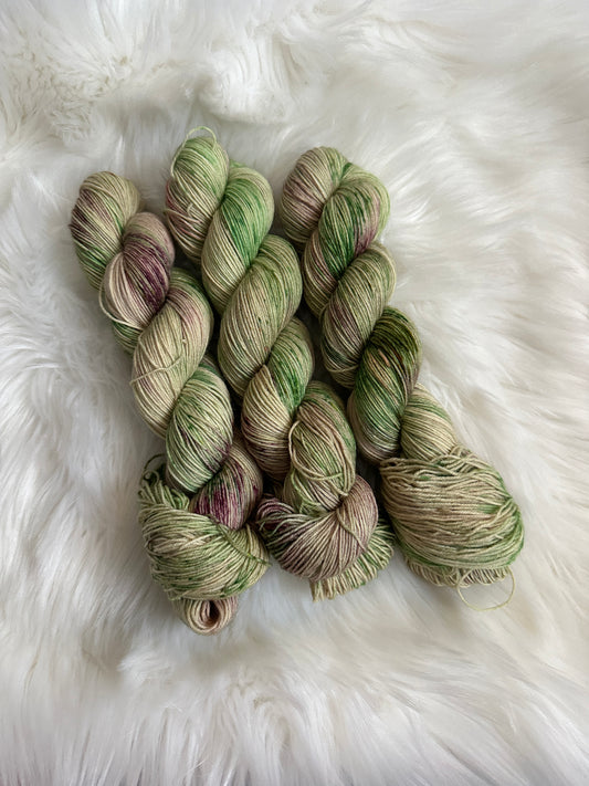 MMF Forest Floor on Fingering Skein