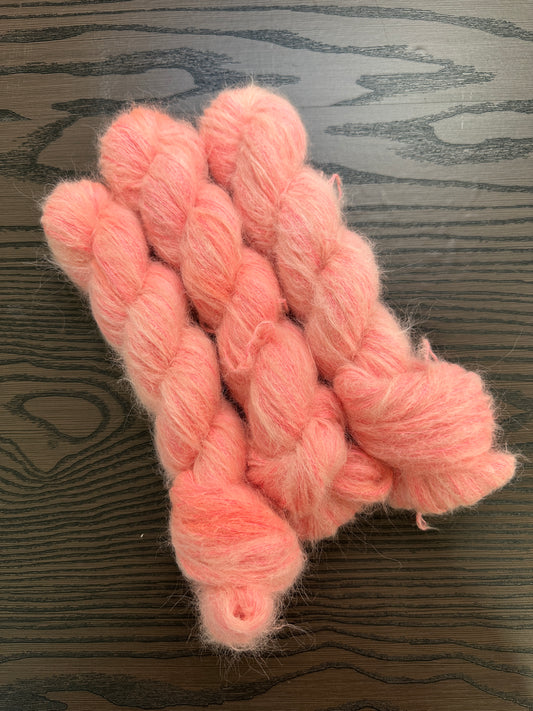 MMF Watermelon Kisses Suri Alpaca Silk Skein