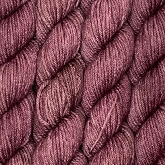 Mini Fingering Antique Mauve Skein