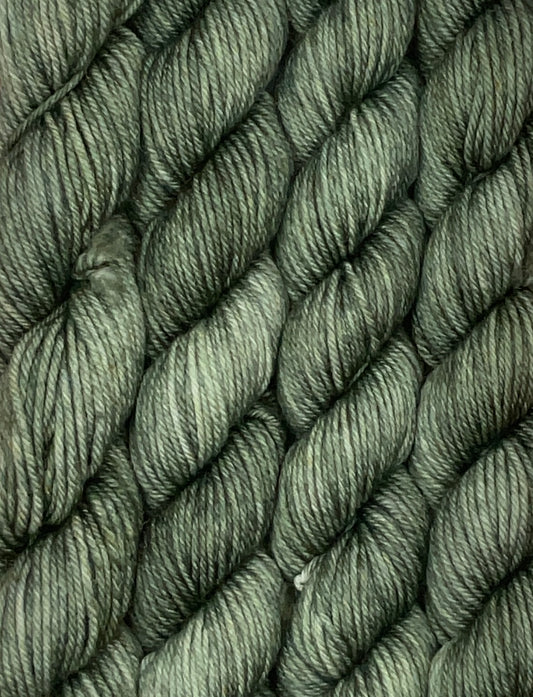 Mini Fingering Eucalyptus Skein