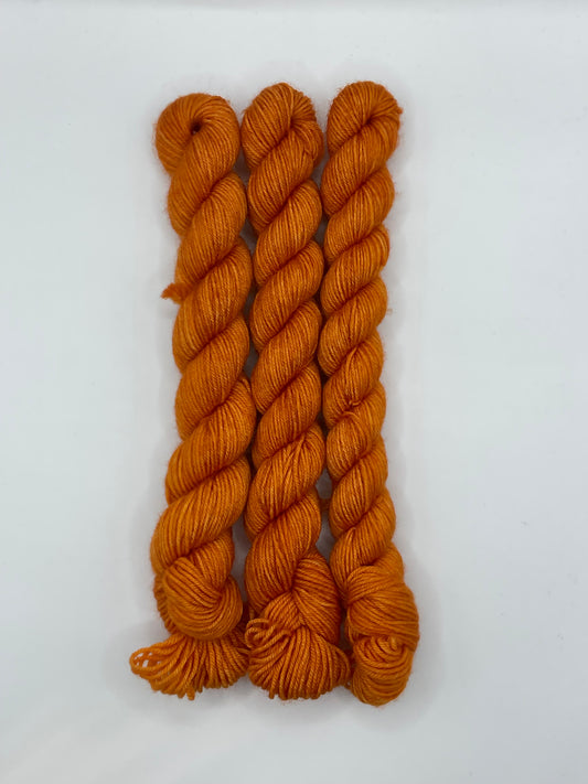 Mini Pumpkin Fingering Skein