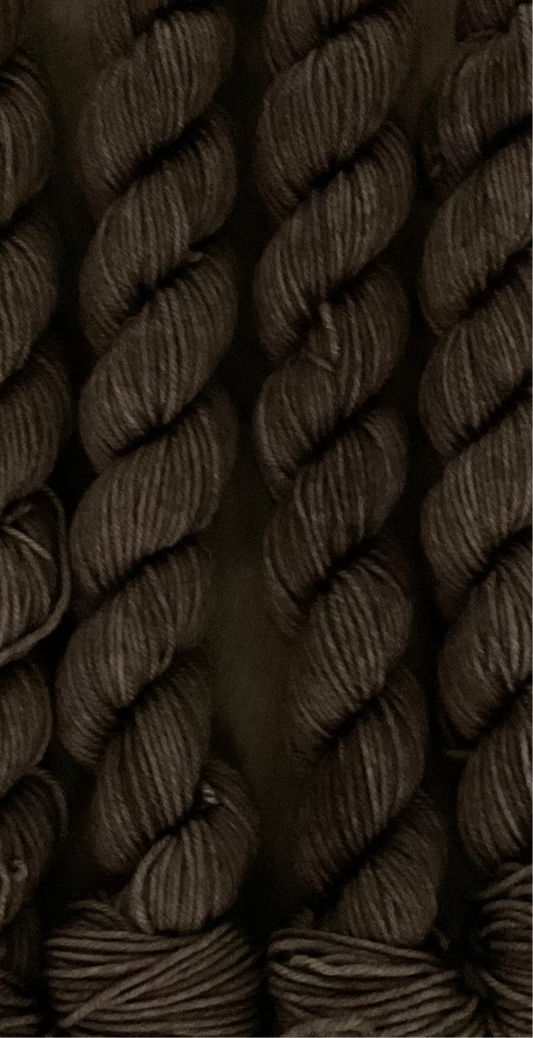 Mini Chocolate Fingering Skein