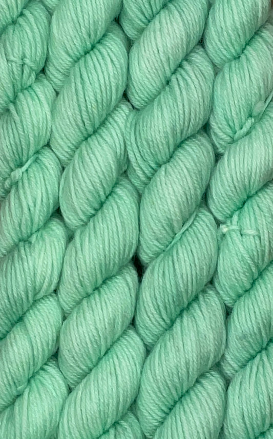 Mini Shamrock Shake Fingering Skein