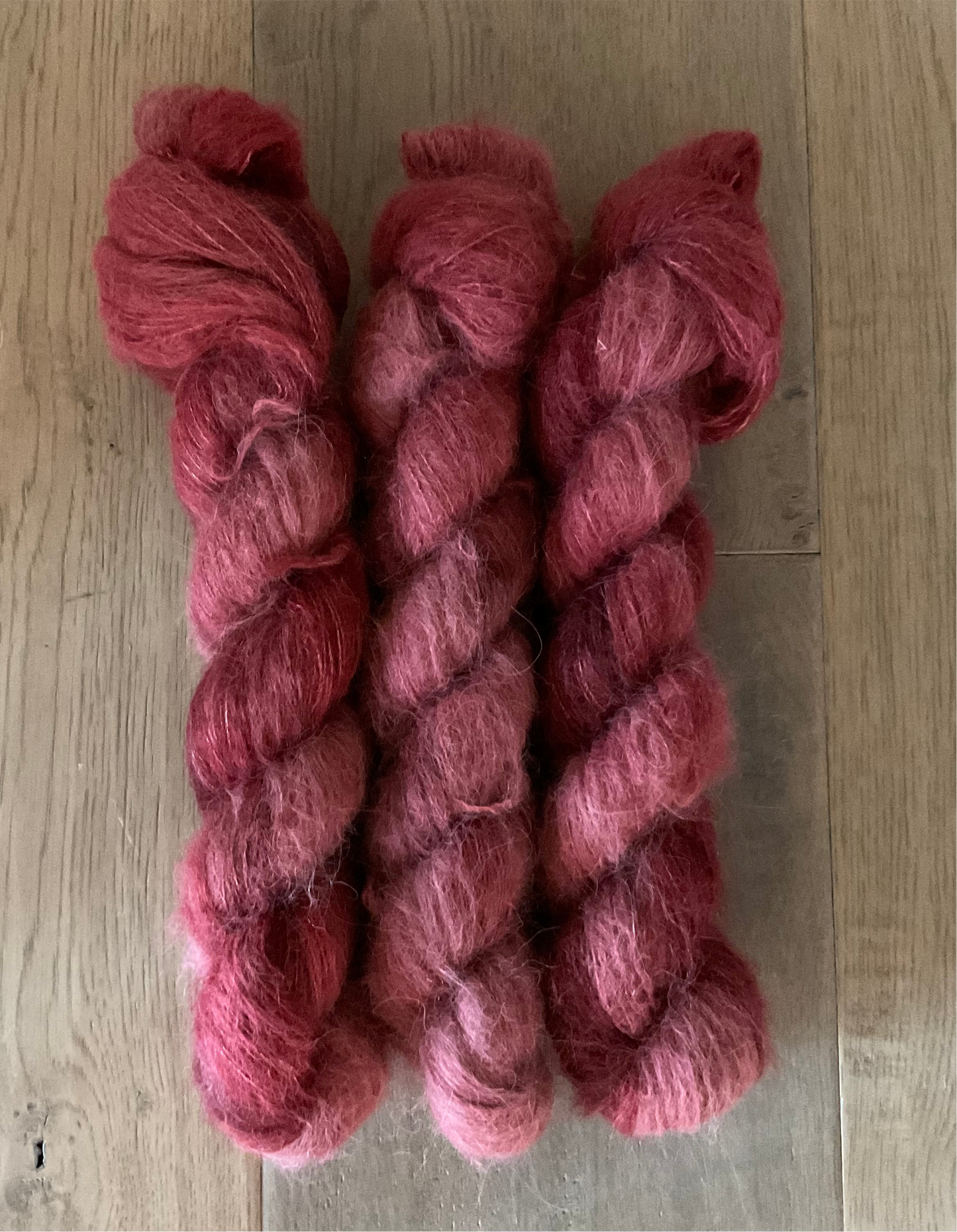 Brick Suri Alpaca Silk Skein