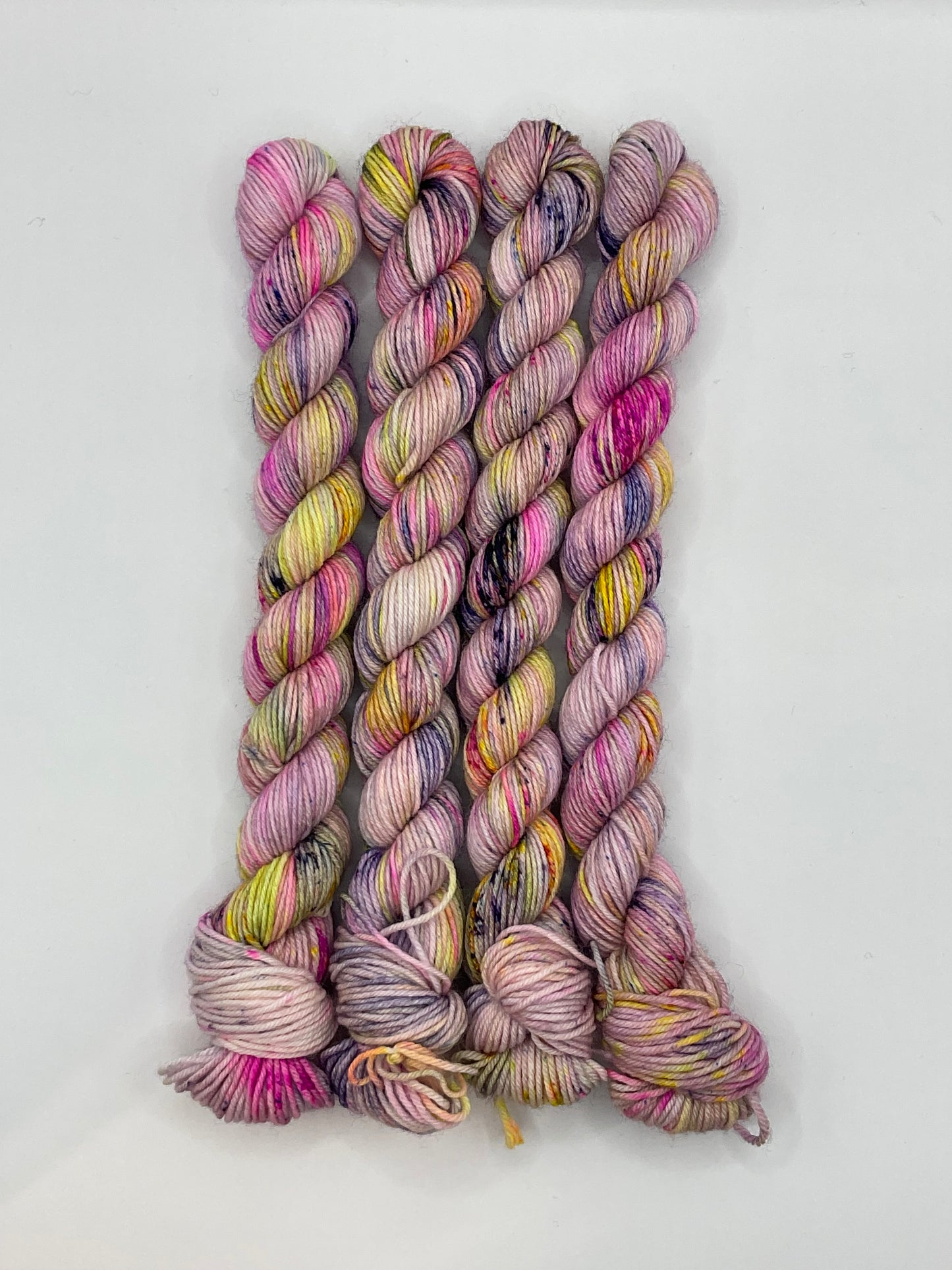 Mini Lavender Lemonade Fingering  Skein