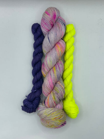 Lavender Lemonade Fingering Sock Set