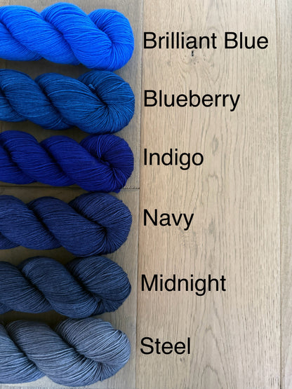 DK Brilliant Blue Yarn