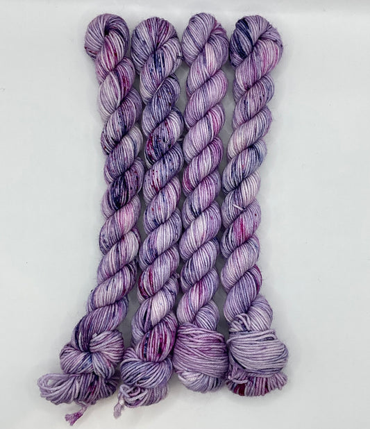 Mini Lilac Bush Fingering Skein