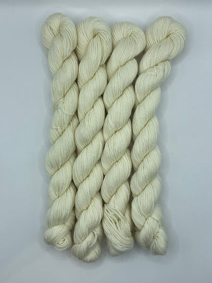 Mini Natural Fingering Skein