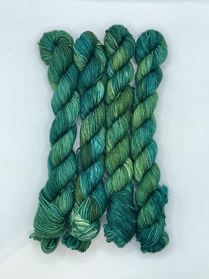 Mini Evergreen Fingering Skein