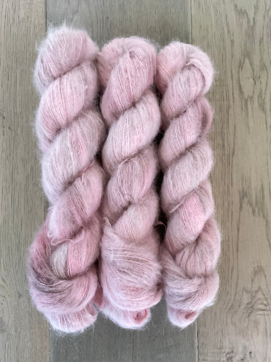 Dusty Rose Suri Alpaca Silk Skein