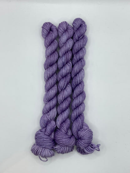 Mini Lilac Fingering Skein