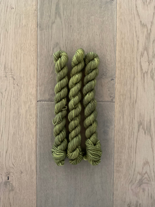 Mini DK Moss Skein
