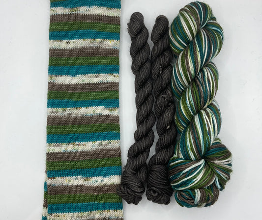 DK Birch Self Striping Sock Set