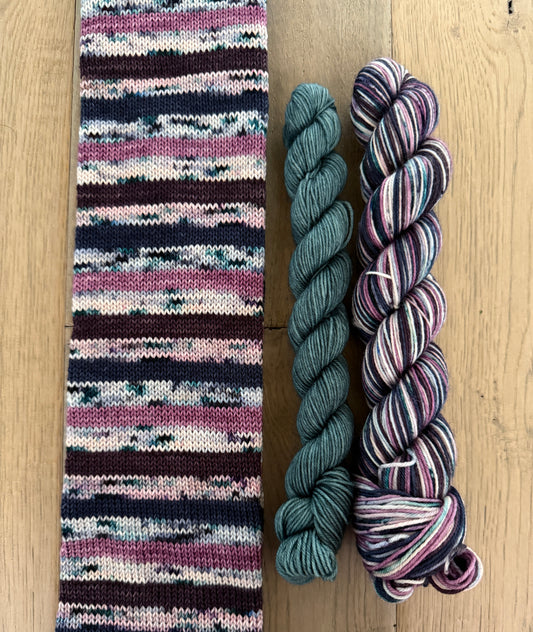 Spellbound Fingering Self-Striping Sock Set