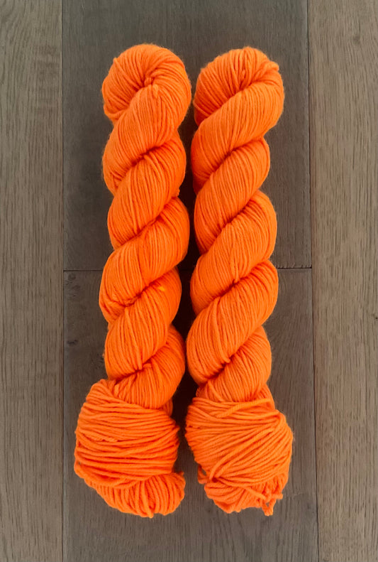 DK Safety Vest Orange Skein