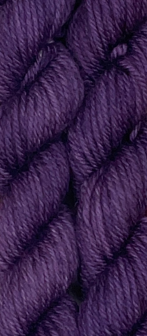 Mini DK Purple Skein