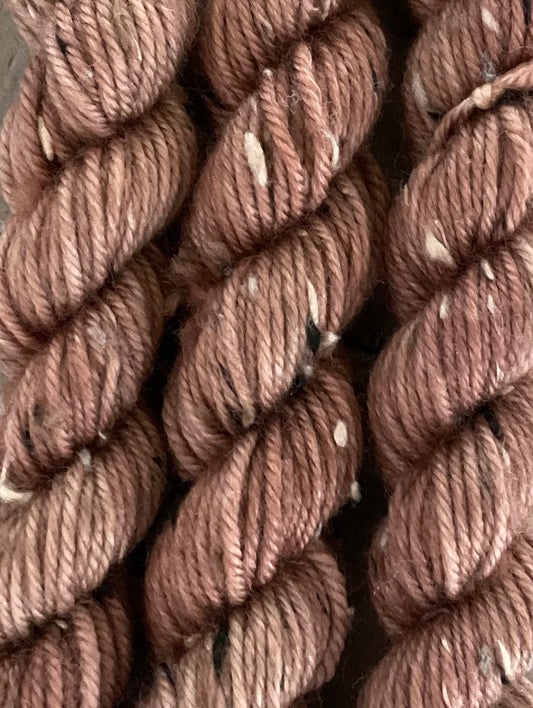 Mini DK Tweed Cinnamon Skein