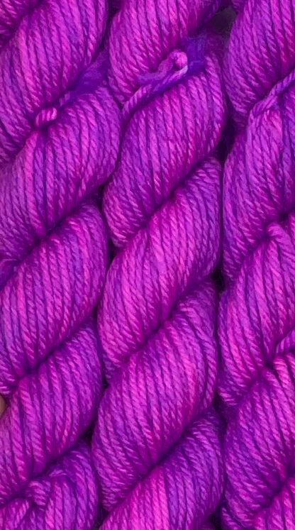 Mini DK Purple Pop Skein