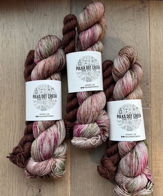 "Picking lint off a Man's sleeve is the most intimate gesture" Fingering sock set