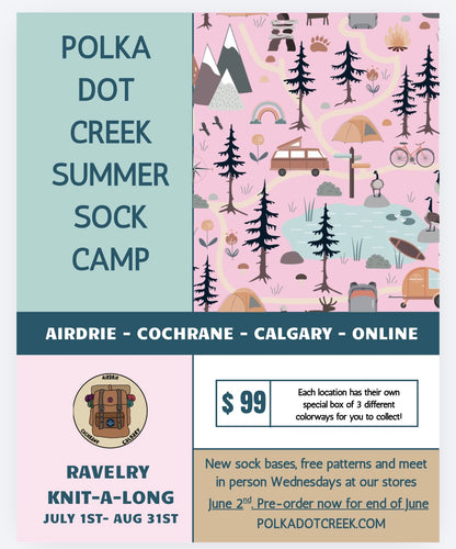 Summer Sock Camp!-Ready to Ship!